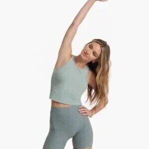 Vuori Elevation Plyo Tank Smoke Blue Heather Size Small